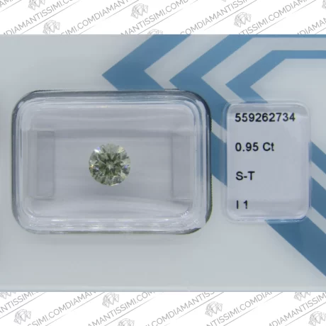 IGI Diamante 0.95 carato | S-T | I 1 zoom pietra