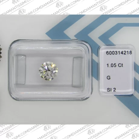 IGI Diamante 1.05 carati | G | SI 2 zoom pietra