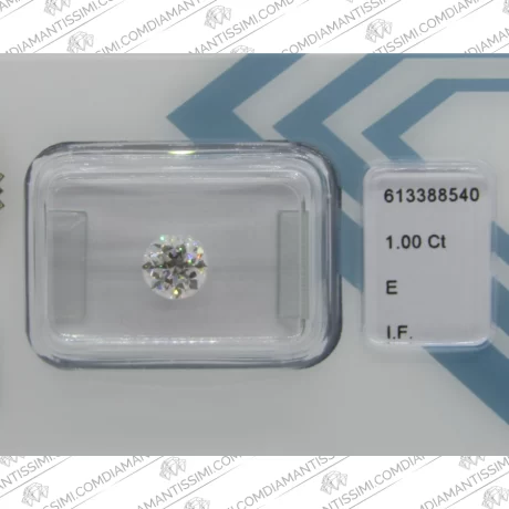 IGI Diamante 1.00 carato | E | IF zoom pietra